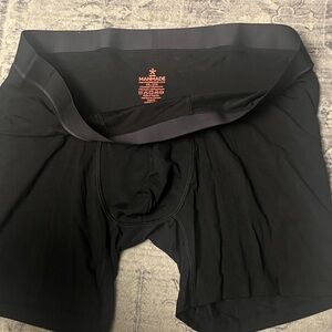 Manmade Black Men's Boxer Briefs